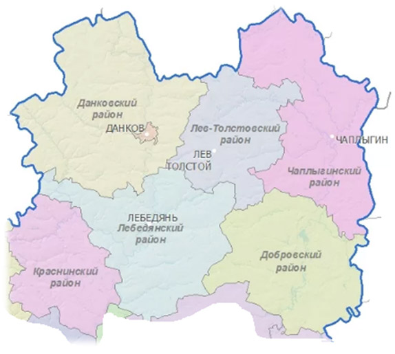 Северная зона Липецкой области
